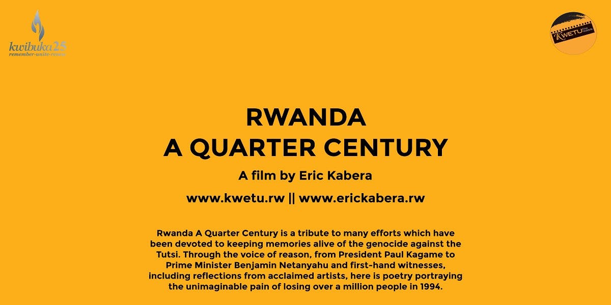 RWANDA - A QUARTER CENTURY